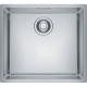 Fregadero doble instalacion FRANKE MRX 210-45 CUBETA MARIS. 127.0564.243. Una cubeta. acabado acero. Para mueble de 50